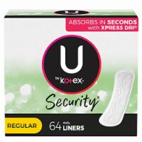 Kotex Natural Balance Lightdays Liners Regular -64 ct. (Pack of 2) Perspective: Main