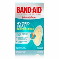 BandAid Hydro Seal Blister Heels Hydrocolloid Gel Bandages 6 Each by BandAid (Pack of 3)