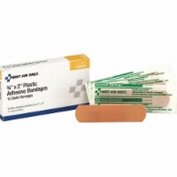 First Aid Only Bandage,Beige,Plastic,PK16  1-001