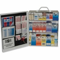 3-Shelf Industrial First Aid Station, Steel, Wall Mount