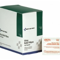 First Aid Only Sting Relief Wipes,PK100  19-200
