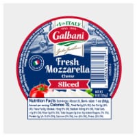 Galbani Pre-Sliced Fresh Mozzarella Cheese