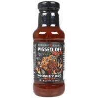 Tacticalories Pissed off Peach Whiskey BBQ Sauce 12 oz. Hot Spicy Heat 81687
