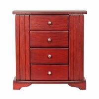 Mele Designs Elena Wooden Jewelry Box in Mahogany Finish