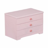 Mele and Co Alice Girl's Wooden Musical Ballerina Jewelry Box in Pink