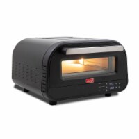 Gemelli Home Pizza Oven, Electric Indoor and Outdoor Pizza Maker, Up to 750F, Countertop Piz Perspective: Main