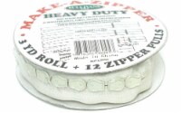 Sullivans Make-A-Zipper Kit Heavy-Duty 3yd-Cream