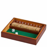 WOODEN Shut The Box GAMES 9-Number