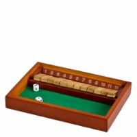 WOODEN Shut The Box GAMES 12-Number