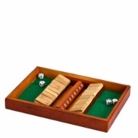 WOODEN Shut The Box GAMES Double 9-Numbe