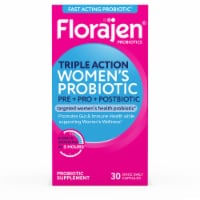 Florajen® Women's Complete Wellness Digestion Support Capsule Perspective: Main