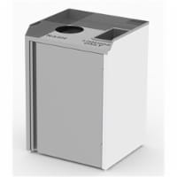 Waste And Recyling Stations Stainless Steel