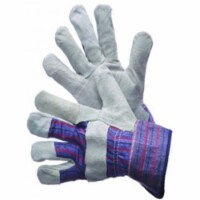 Leather Patch Palm Gloves Tagged for retail - Pack of 10