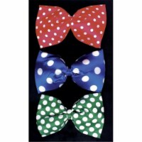 Bow Tie Jumbo Polkadot Red