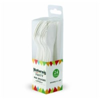 8NPCVPL844-nparty049 4.92 in. Cornstarch Mini Spoon - 24 Count