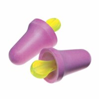No-Touch Foam Plugs Uncorded P2000, Box Of 100 Pairs