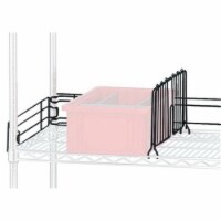 Wire Shelf Divider Black - 12 in.