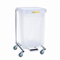 692-32 32 in. Single Medium Duty Hamper with Foot Pedal