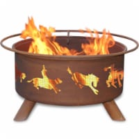 3'' Natural Rust Western Fire Pit