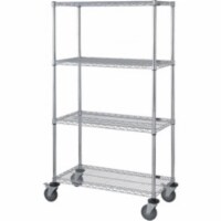 4-Wire Shelf Mobile Cart - 63 in.