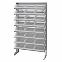 Single Sided Pick Rack with 24 Storage Bins