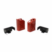Racers Edge RCE3404 1 by 10 Scaler Plastic Gasoline Jugs, 2 Piece - Red