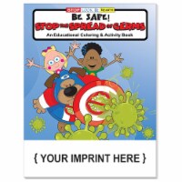 DDI 2350875 Be Safe: Stop the Spread of Germs Coloring Book Case of 125