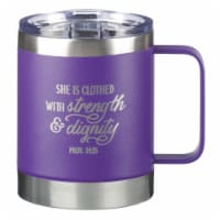 Christian Art Gifts 255589 SSTL She is Clothed with Strength Proverb 31-25 Mug