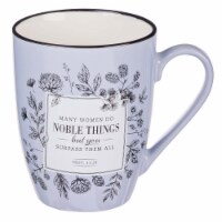 Christian Art Gifts 255574 Ceramic Mug Many Women Do Noble Things Prov. 3129