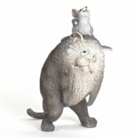 Hi-Line Gift SC005-C Cat With Little Mouse Figurine
