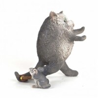 Hi-Line Gift SC007-C Running Away Cat From Little Mouse Figurine