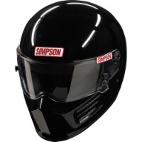 Simpson Safety SIM720002C Helmet Bandit Carbon Fiber SA2020, Black - Medium