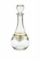 Decanter with Rich Gold Design
