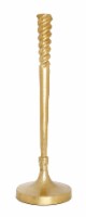 Spiral Design Gold Geometric Candlestick