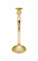 Gold Candlestick - 12.25 H
