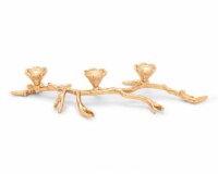 Gold Branch Tea Light Holder