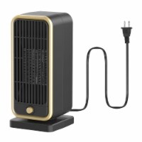 500W Portable Electric Heater PTC Ceramic Heating Space Heater Overheating Tip Over