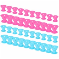 40Pcs Silicond Hair Curler Hair Roller No Heat Clip Hair Styling Tool