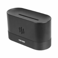 3D Flame Air Humidifier Essential Oil Ultrasonic Aroma Diffuser Bedroom Mist Home Spa Yoga