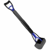 31.5in Pet Pooper Scooper Foldable Long Handle Dog Poop Waste Pick Up Rake for Large Medium