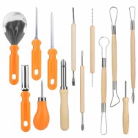 13Pcs Halloween Pumpkin Carving Kit Stainless Steel Carving Kit Pumpkin Sculpting Cutting Kit