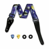 Van gogh guitar strap deals