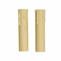 Jandorf Plastic Candelabra Base Socket Covers 2 pk - Total Qty: 1; Each Pack Qty: 2; Total