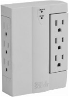 Allstar Side Socket Swivel Wall Outlet - White Perspective: Main