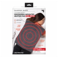 Sharper Image Calming Heat Massaging Weighted Heating Pad Perspective: Main