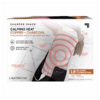 Sharper Image Calming Heat Copper & Charcoal Massaging Weighted Heating Pad Perspective: Main