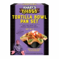 Khaby's Khasa™ Tortilla Bowl Pan Set Perspective: Main