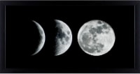 Patton Picture Wall Décor Three Moons Wall Art - Black Perspective: Main