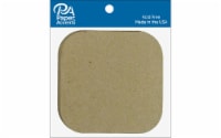 Chip Shape 8pc Square w/Round Corner Nat