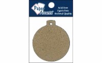Chip Shape Tag 12pc Ornament Natural